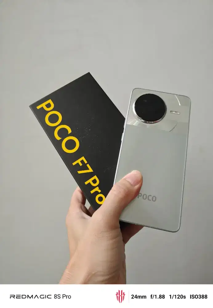 Poco F7 Pro 12/512 GB Mulus Fullset Ori No Minus Garansi Agustus 2026