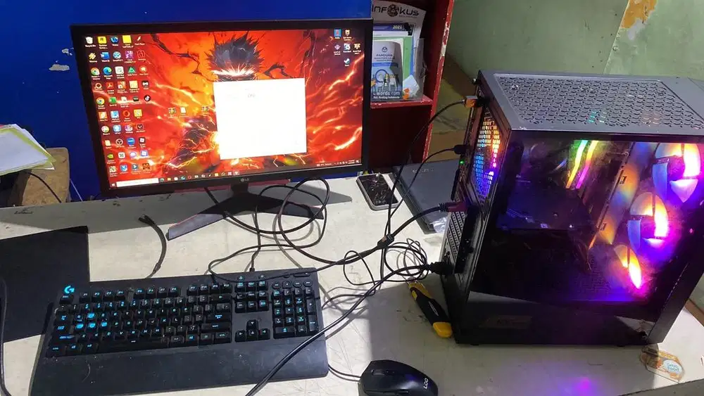 PC Amd ryzen 5 2600 GTX 1650 super