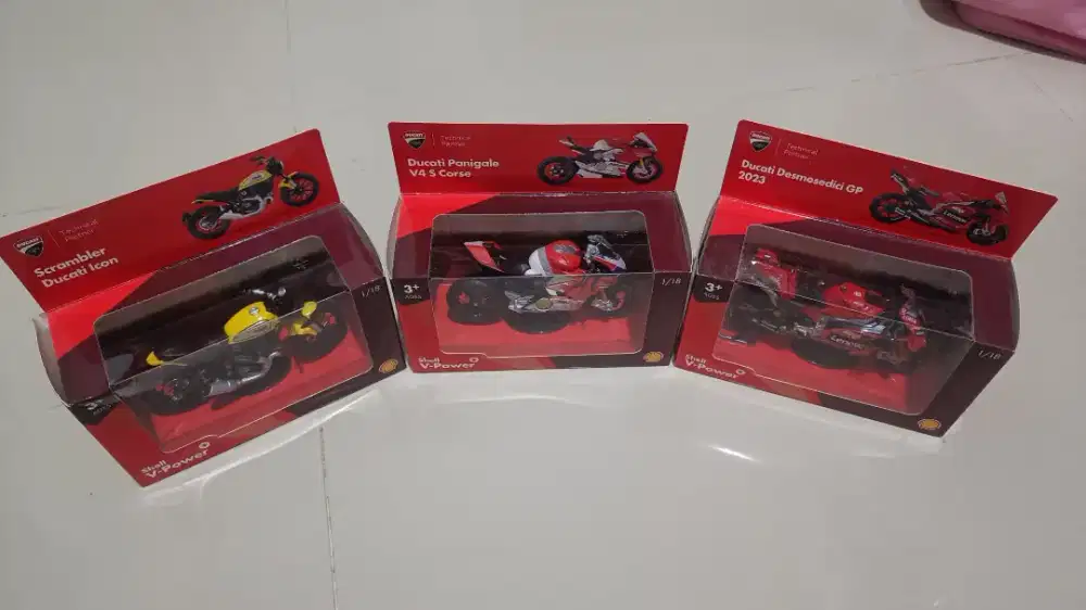 Die Cast Ducati Shell Original