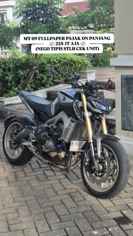 TERMURAH YAMAHA MT09 / MT 09 SP FP PJAK ON (Z900, Z800, Z1000, R6, R1)
