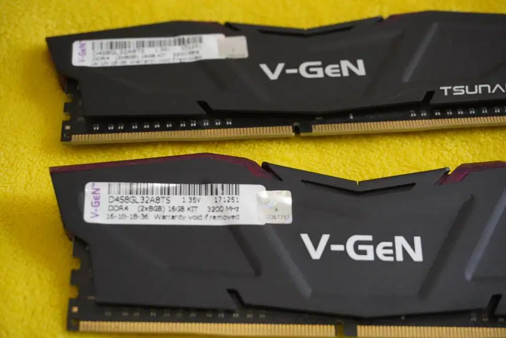 Jual RAM DDR4 V-Gen Tsunami 16 GB 2x8GB