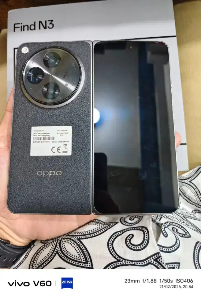 Oppo N Fold 3 16/512Gb 5G resmi lngkp ORI no minus bs tuker tambah