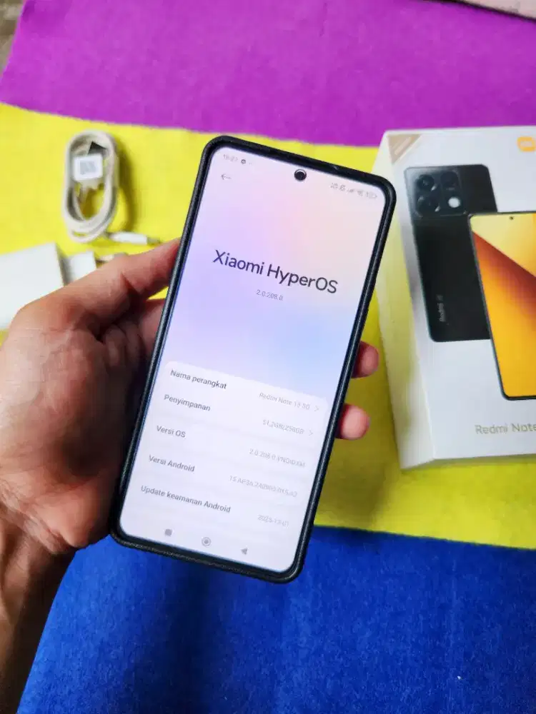 Jual Redmi note 13 5G 8+8/256 | lengkap | Harga net