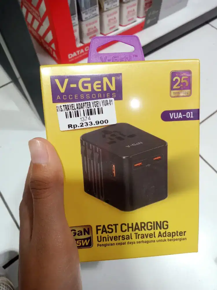 TRAVEL ADAPTER VGEN VUA-01| ATLANTIS DAHSYAT