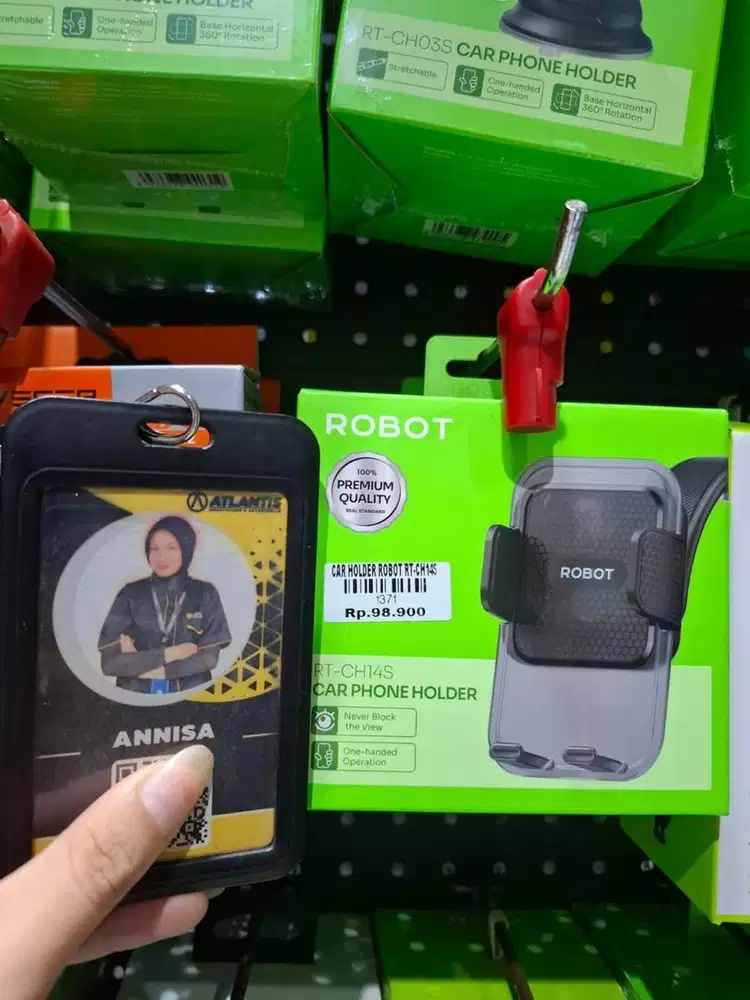 CAR HOLDER ROBOT RT-CH14S | ATLANTIS DAHSYAT