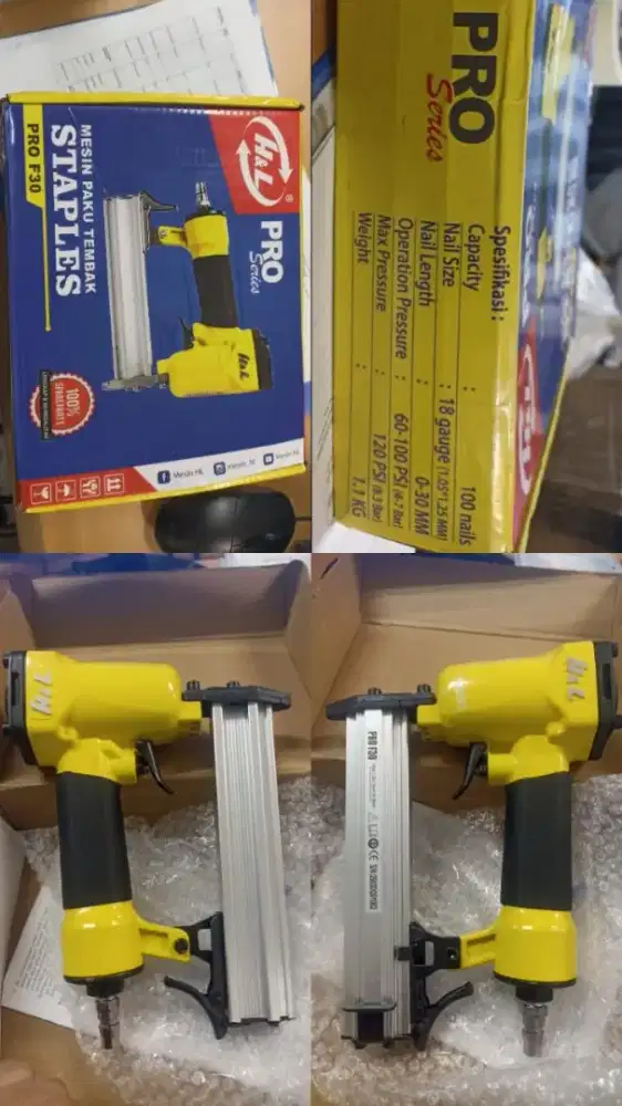 Mesin Paku Tembak Staples H&L F30
