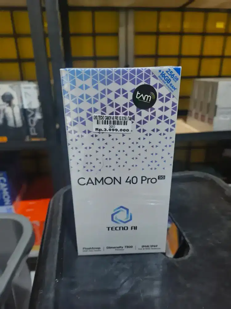 Tecno CAMON 40 PRO 5G 8/256 | ATLANTIS DAHSYAT