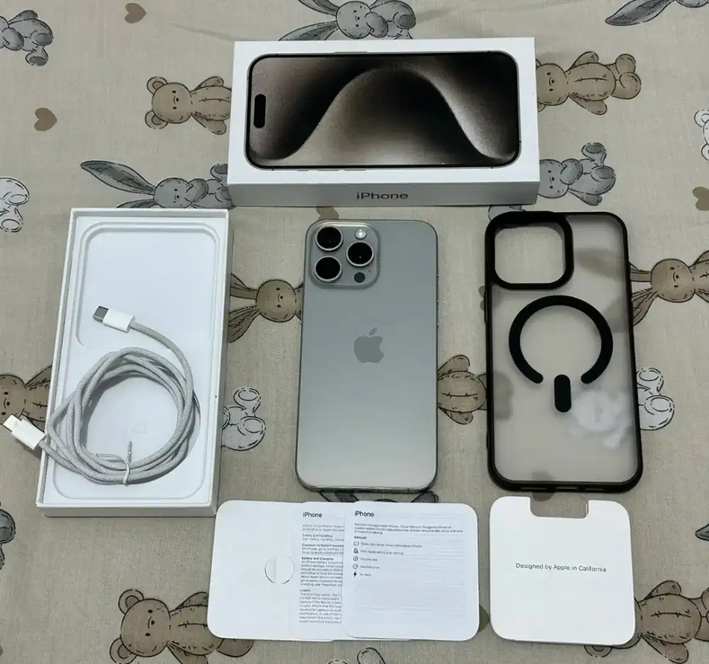 iPhone 15 Pro Max 512Gb Natural Titanium Singapore
