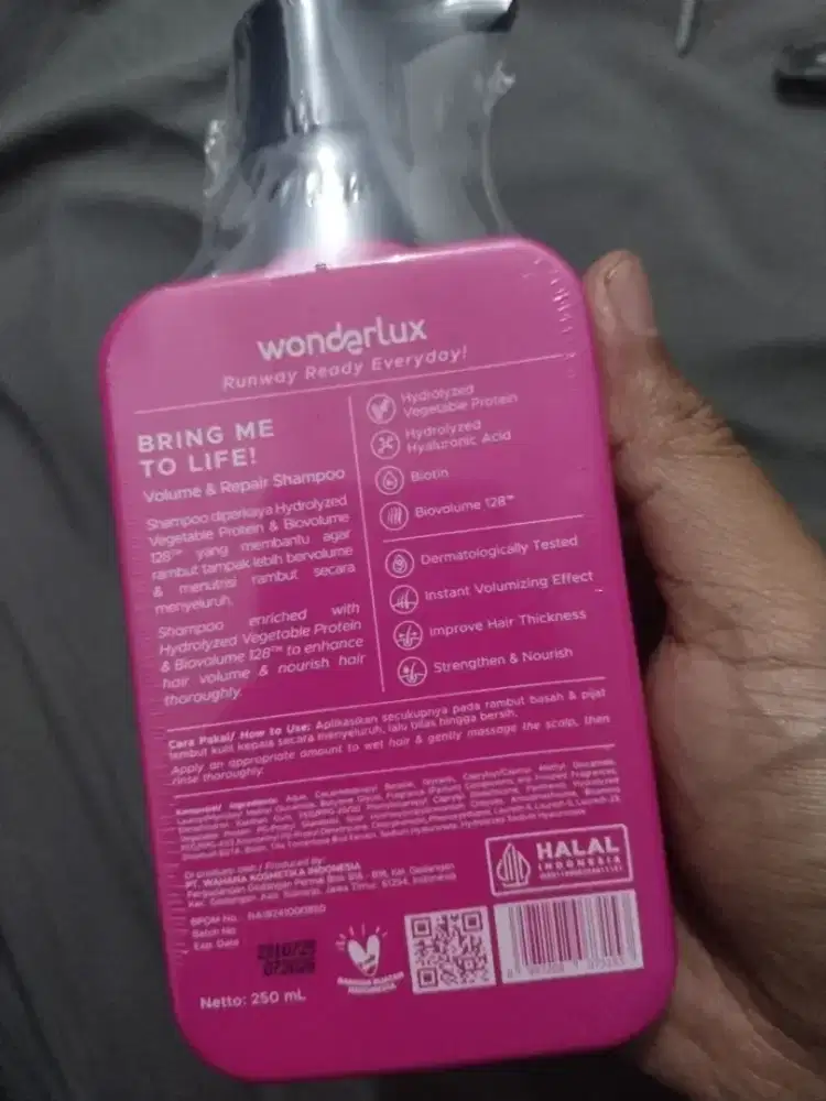 GRATIS! SHAMPOO WONDERLUX