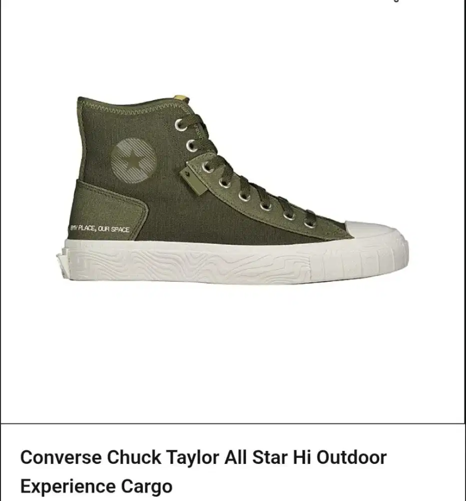 Sepatu Converse Chuck Taylor All Star Hi Outdoor Original