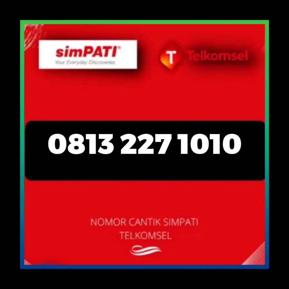 Nomor cantik simpati Telkomsel seri a