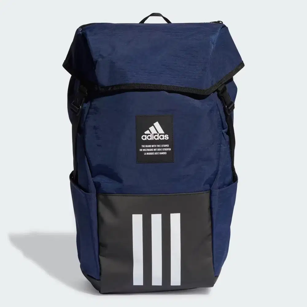 Tas Ori Adidas Lifestyle 4ATHLTS Camper Backpack Unisex BLUE IL5747