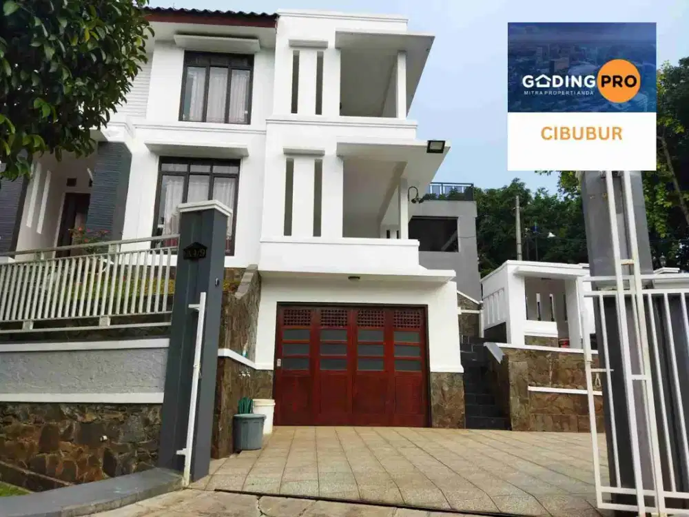 Dijual Rumah Aesthetic split level Sudah Renovasi 
Di Bukit Golf Cimanggis