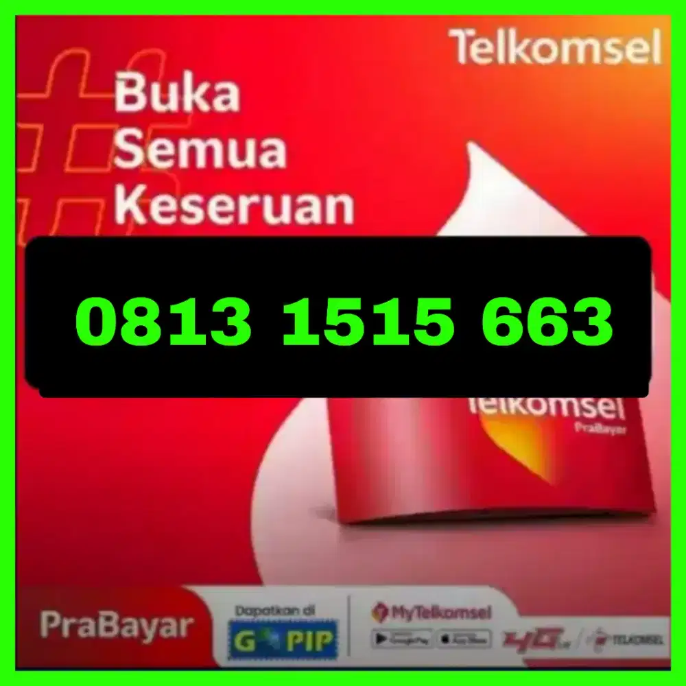 Nomor cantik simpati Telkomsel