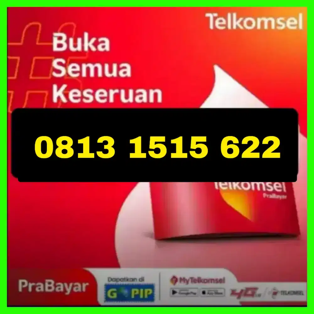 Nomor cantik simpati Telkomsel