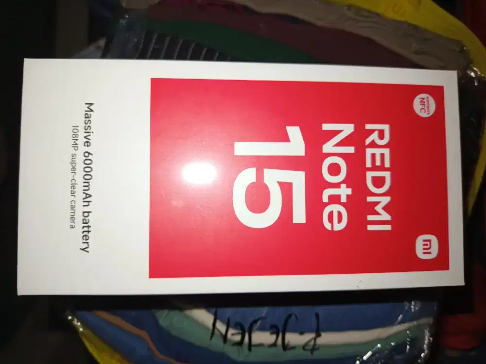 RESMI NOTE 15 8/128 ( TERMURAH)