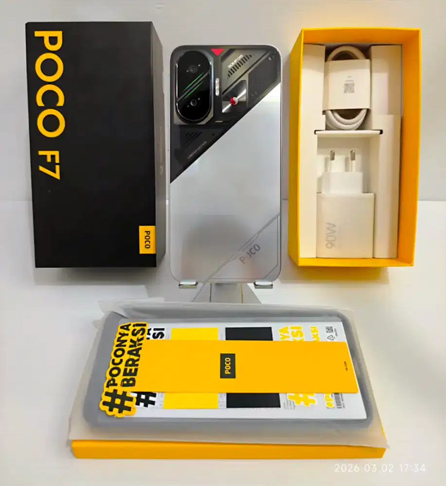 Xiaomi Poco F7 5G 12/512 Gb Likenew 98% Resmi On Des 26 bisa TT/BT