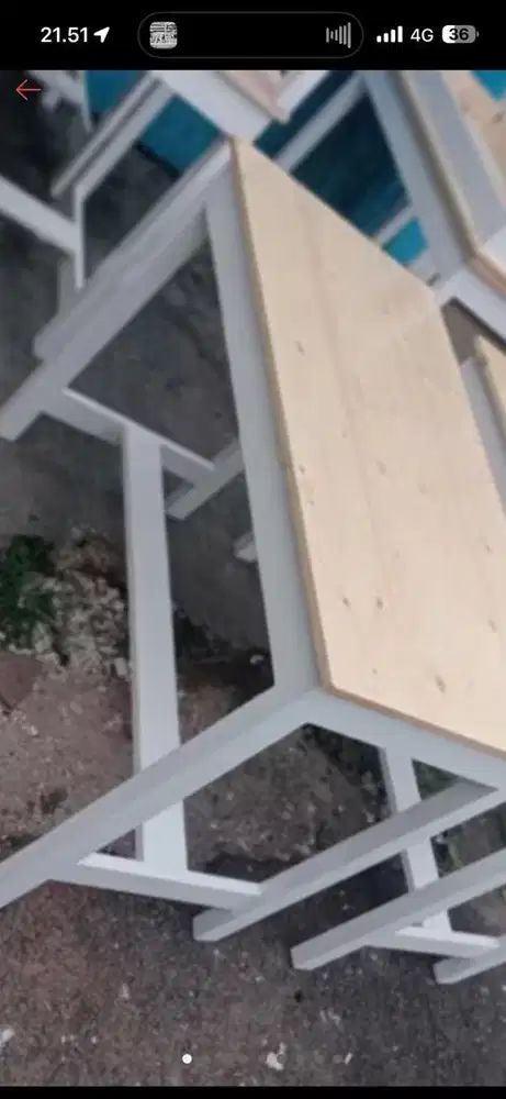 meja belajar 100x50x75 cm