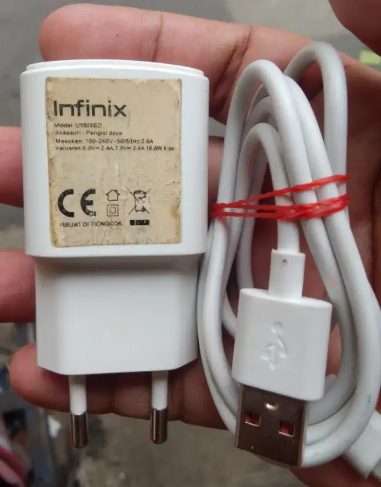Charger infinix 18W ori 100% fast charginv