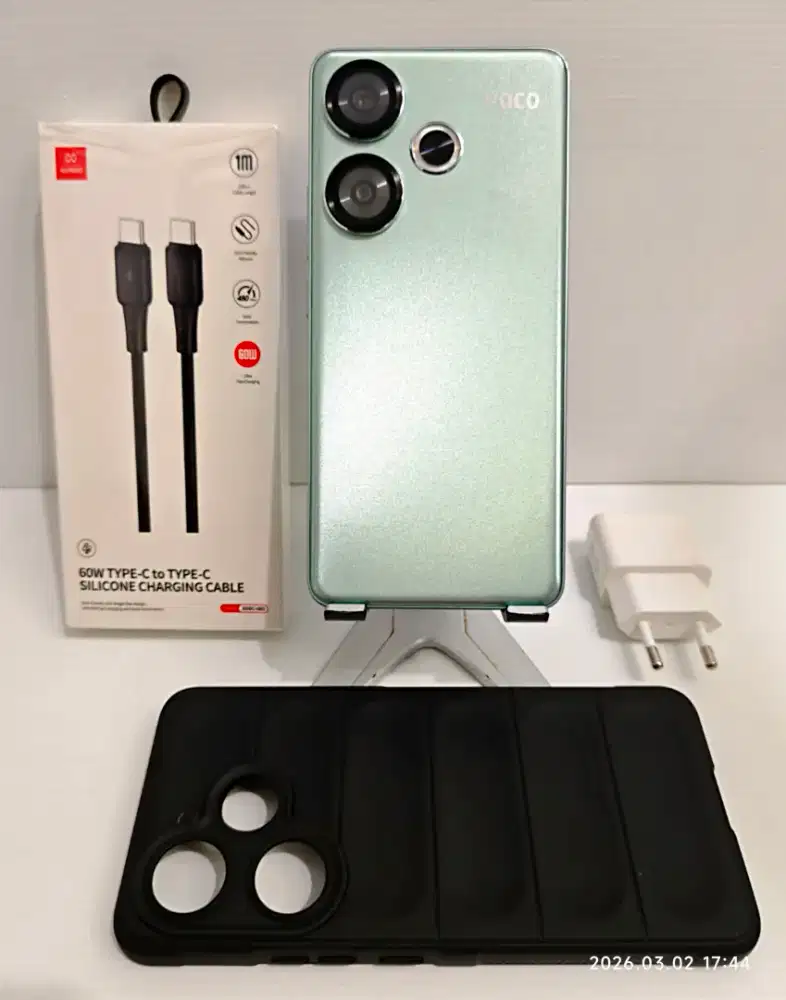 Xiaomi Poco F6 12/512 Gb Mulus 98% Hl + Charger bisa TT/BT yah. S