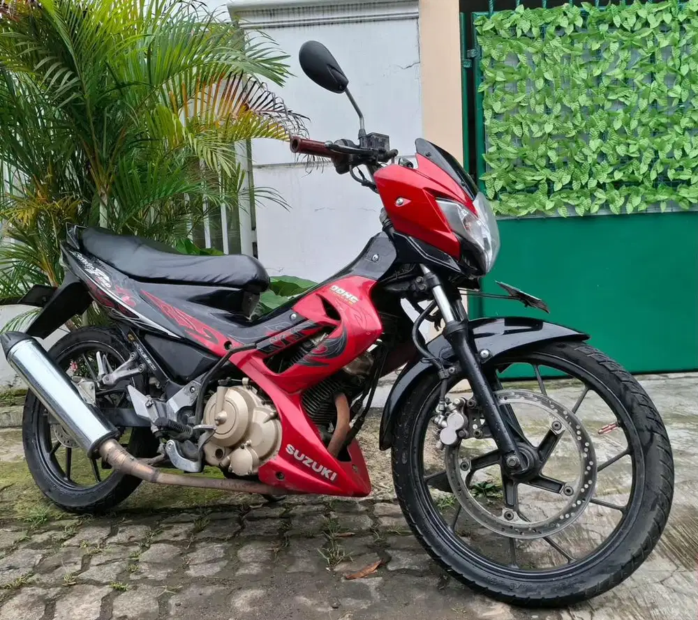 Satria fu150 scd 2010 barong hitam merah