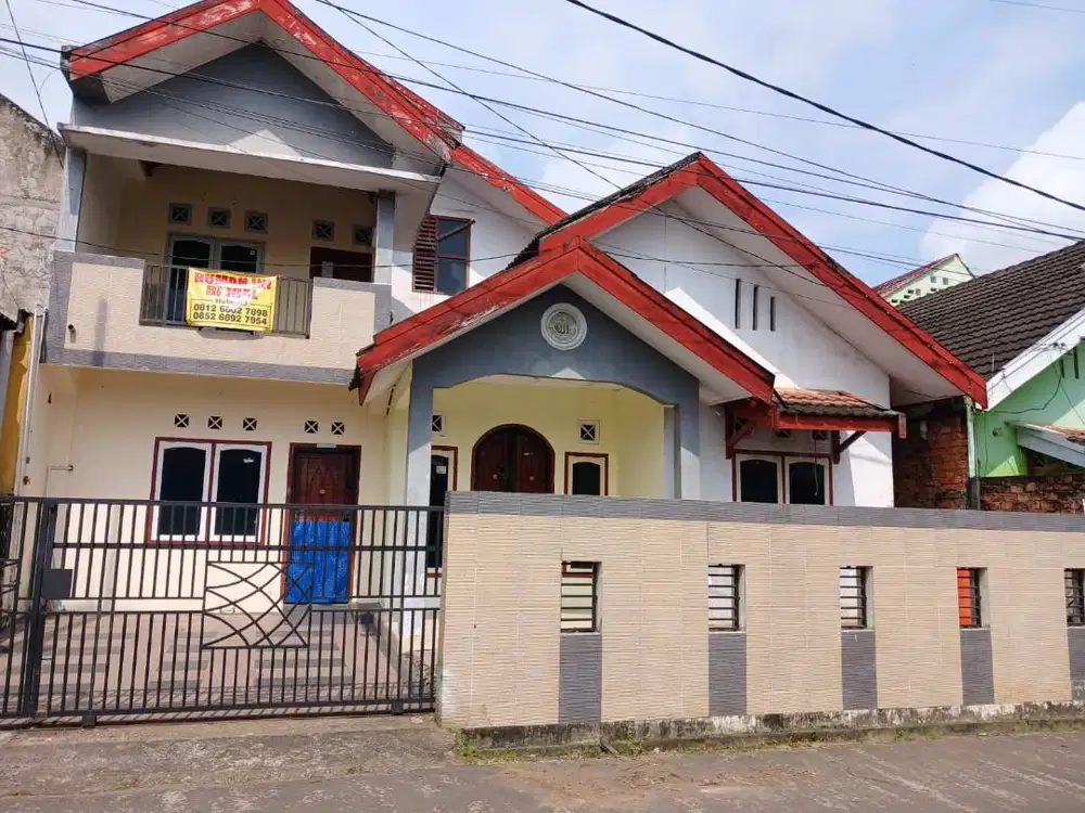 Dijual Rumah, satu setengah lantai, di Kebun Kopi Kota Jambi (SHM)