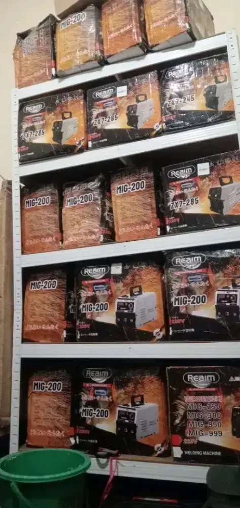 Mesin Las MIG-200 Merek REAIM