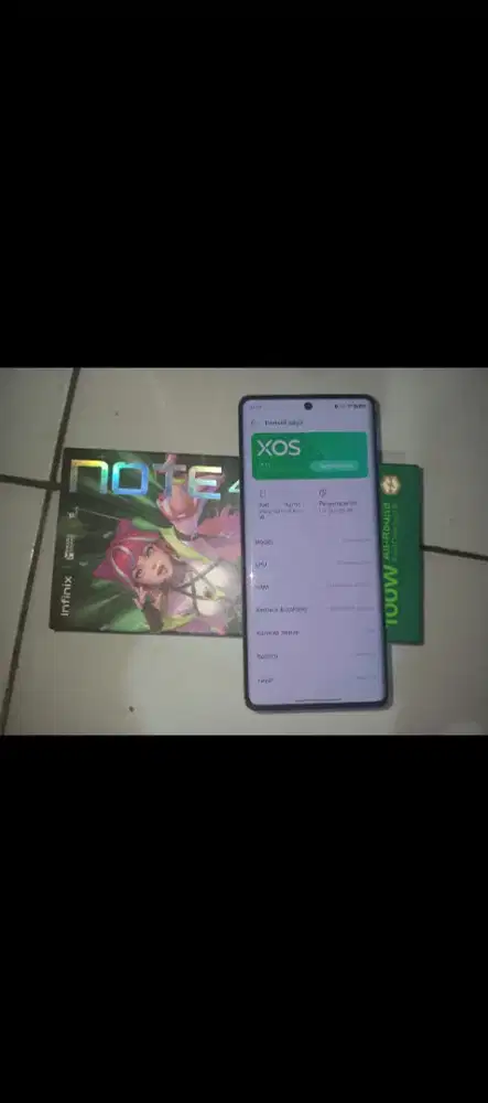 Dijual cepat HP Infinix note 40 pro plus 5g ram 12+12 (256GB)
