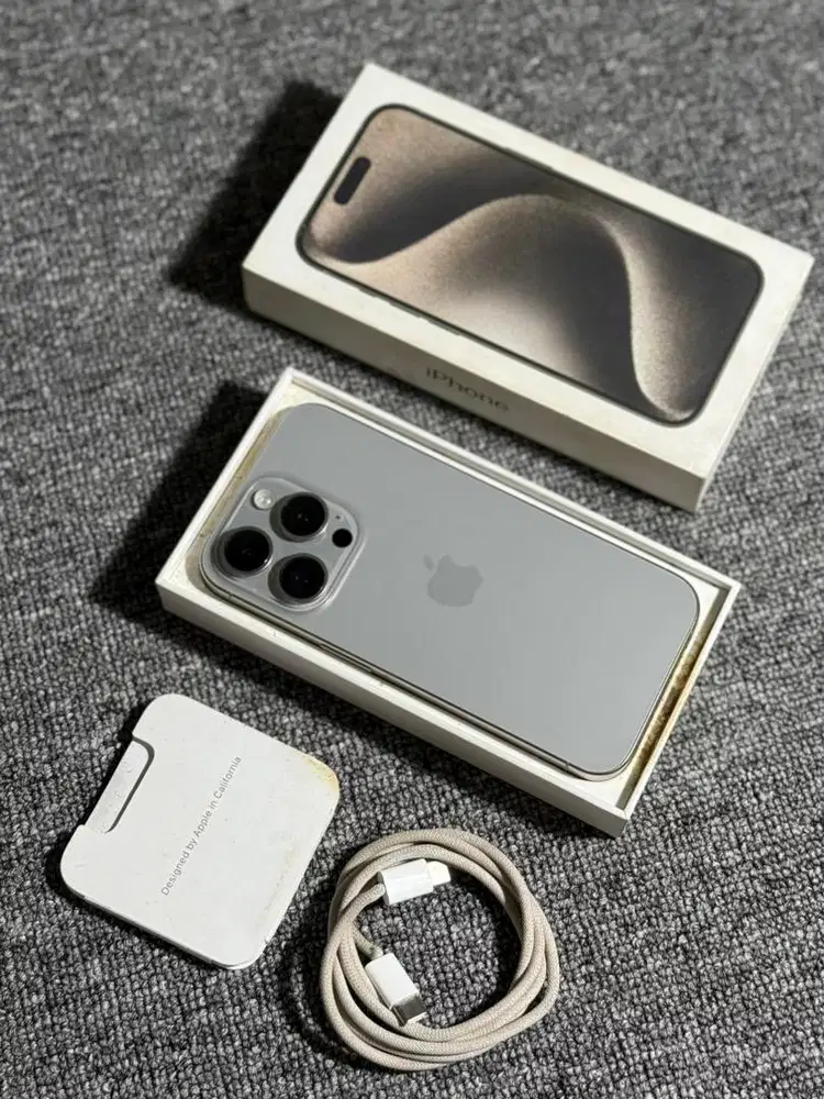 Iphone 15pro 128gb garansi resmi ibox