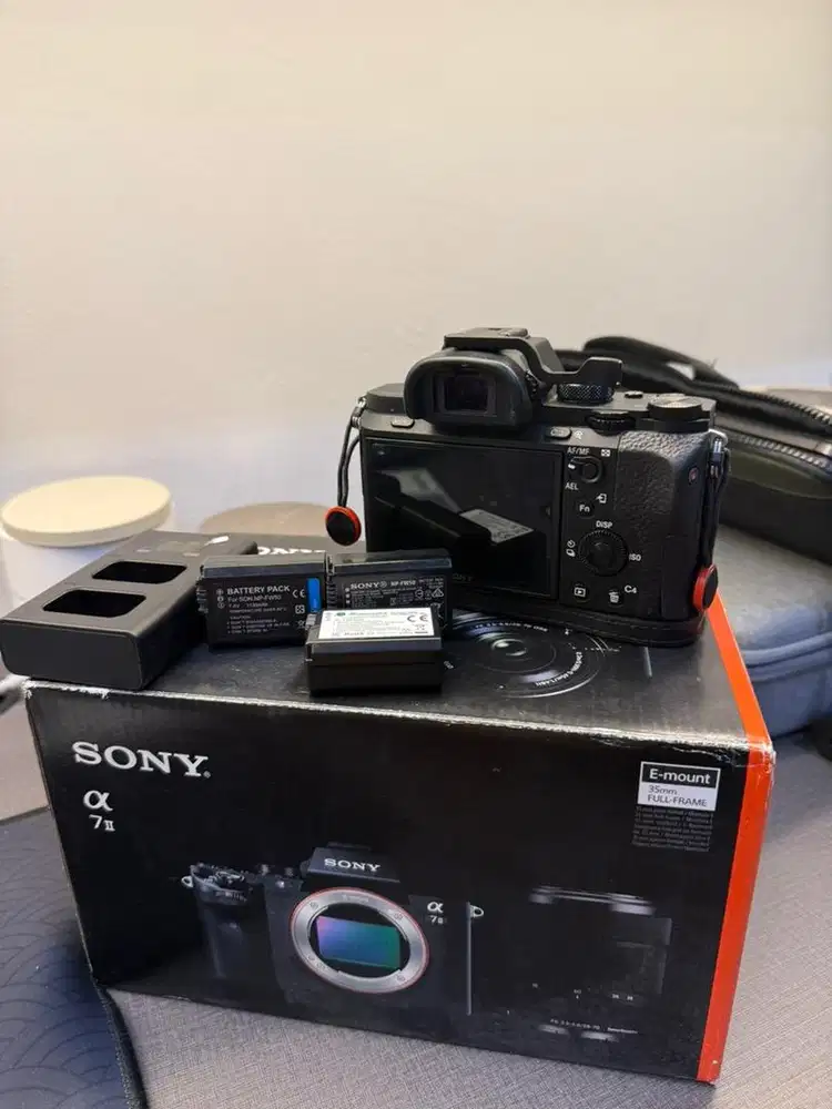 Sony a7ii body only sc rendah fullset