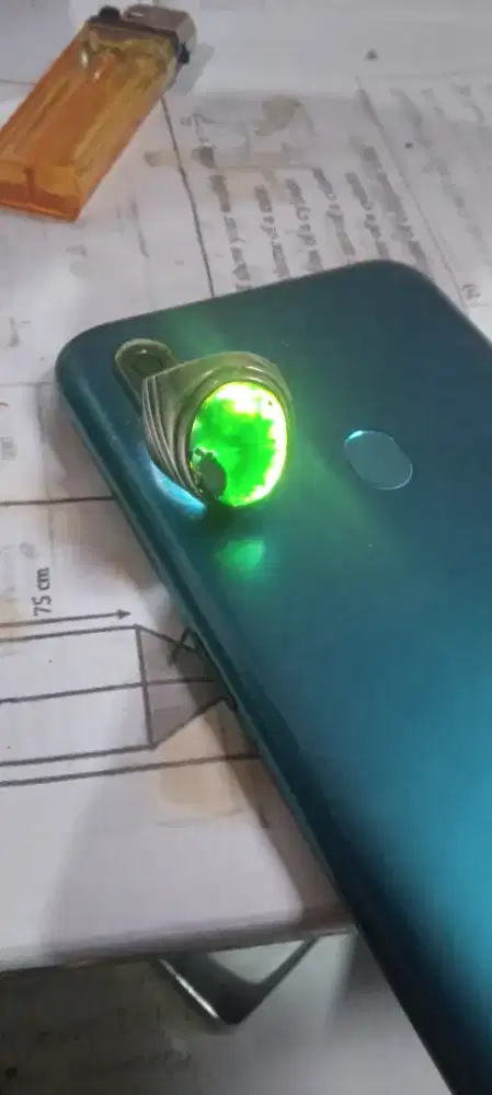 Batu bacan rawatan ring perak