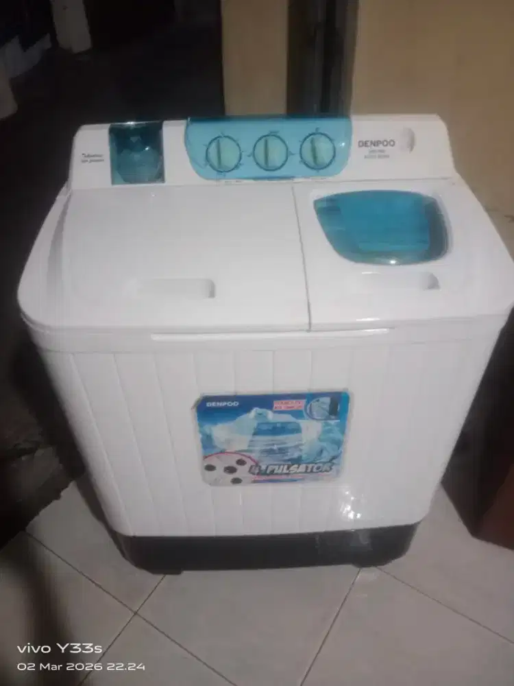 Mesin cuci merk denpoo