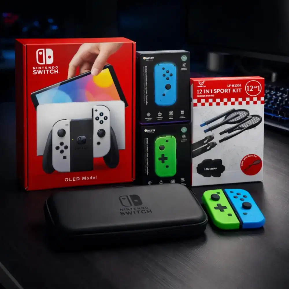 Nintendo Switch Oled 512GB Fullgame Likenew