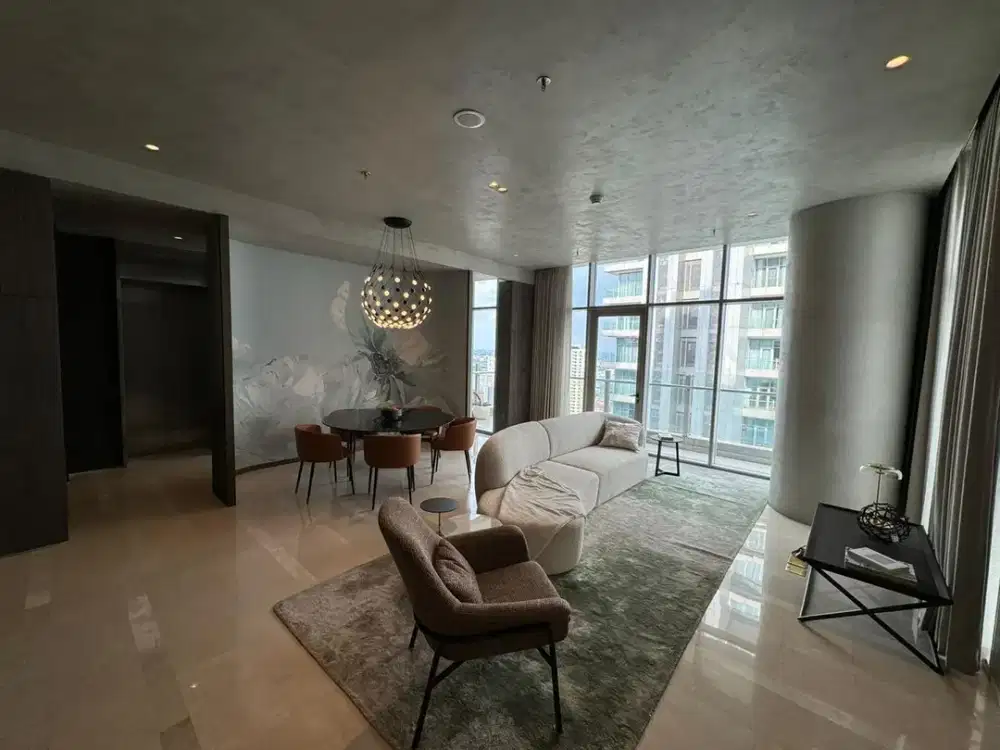 Dijual Apartemen Verde Two Tower Monteverde Kuningan 3+1 BR (Size 230,27 Sqm) FURNISH BY LAFLO SENAYAN TERMURAH 18,34 MILIAR