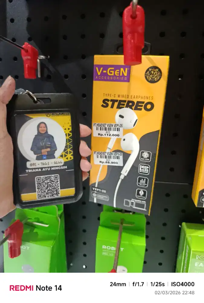 PT HEADSET VGEN VEP1-35 | ATLANTIS DAHSYAT