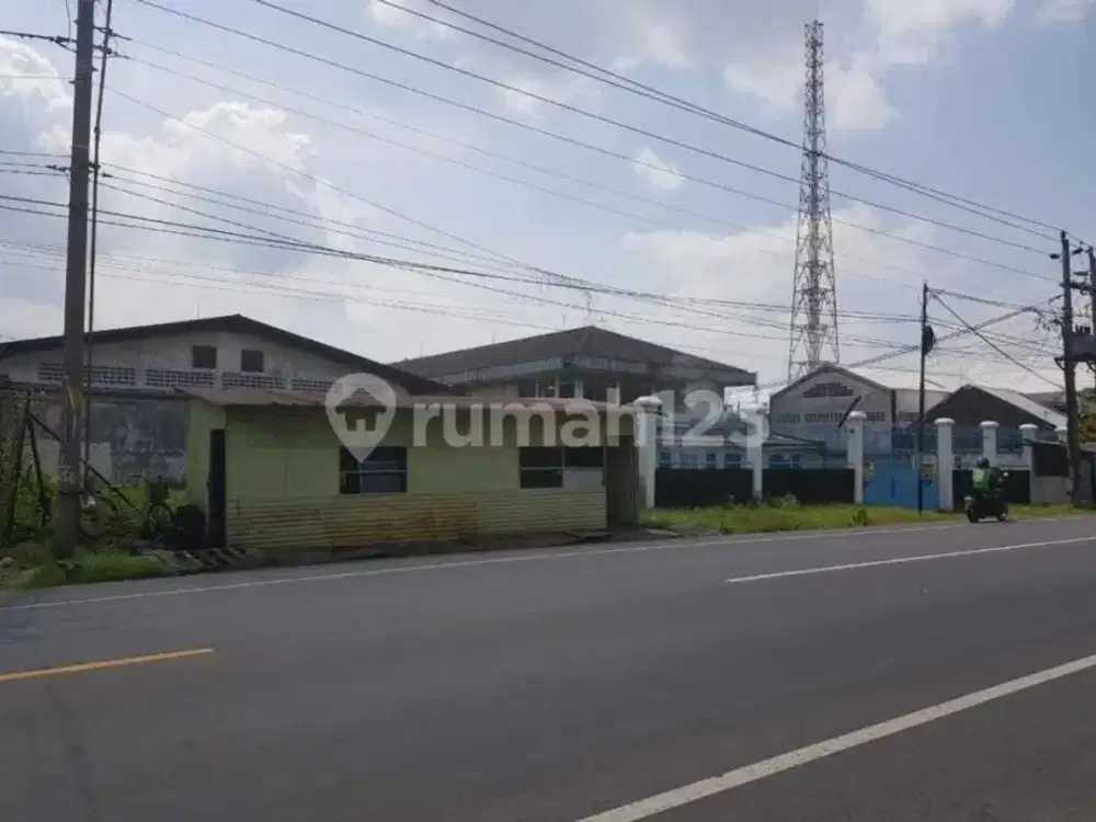 Dijual Gudang Zona Industri Lokasi Jebres,Solo Luas 5752m2