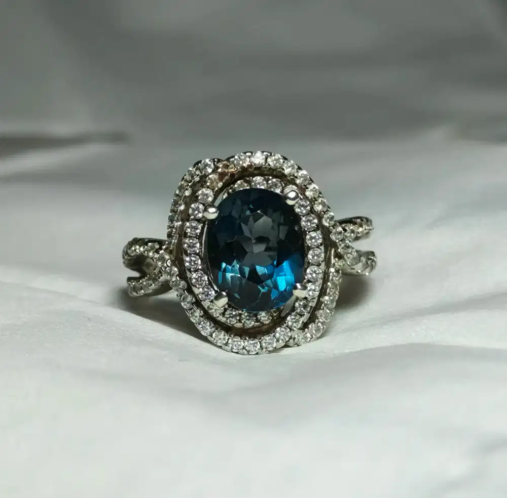 Natural London Blue Topaz
