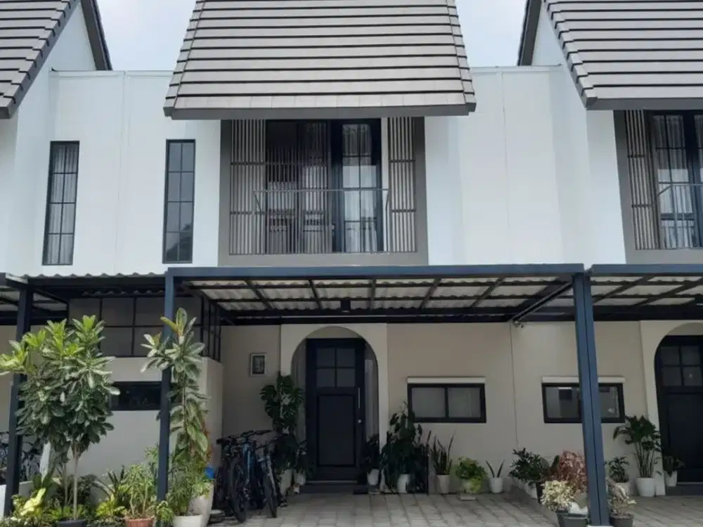 Rumah Amesta Living Terra Deluxe Minimalis Siap Huni , Free 3 Ac , Pompa , Canopy