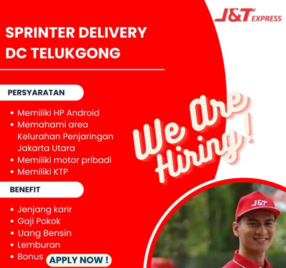 Dibutuhkan kurir urgent