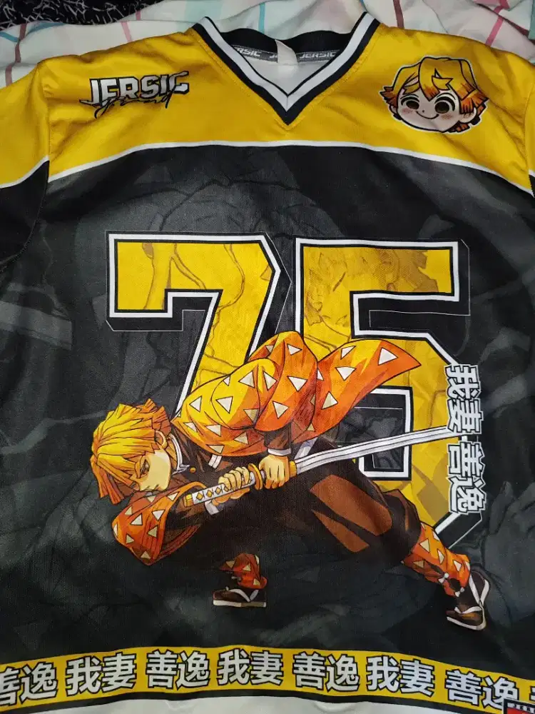 Jersey Karakter Zenitsu