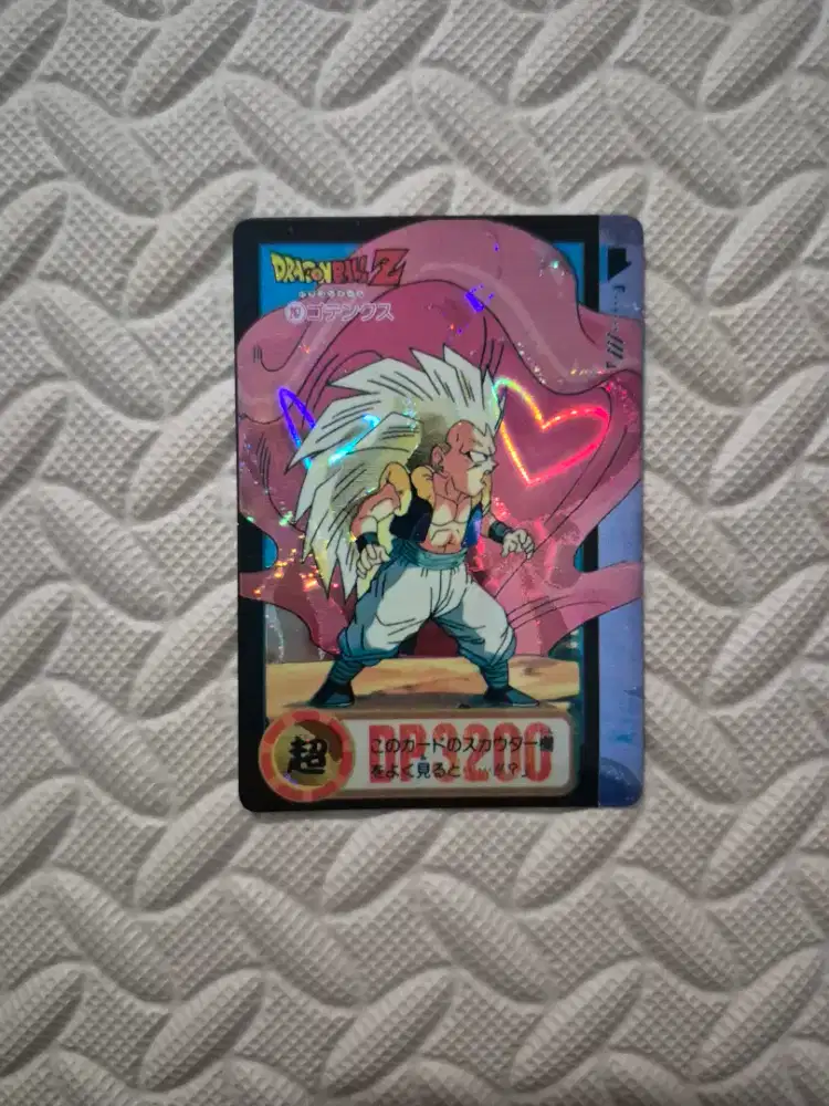 Kartu Koleksi Dragon Ball Z Gotenks SSJ3 1995