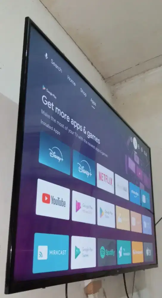 Tv Smart Digital Android Xiaomy 55 inch baru 10 bln pke,normal,nominus
