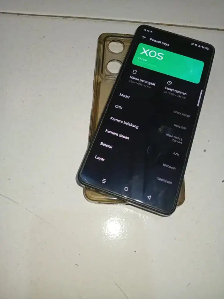 Infinix note 30 pro ram 8/256