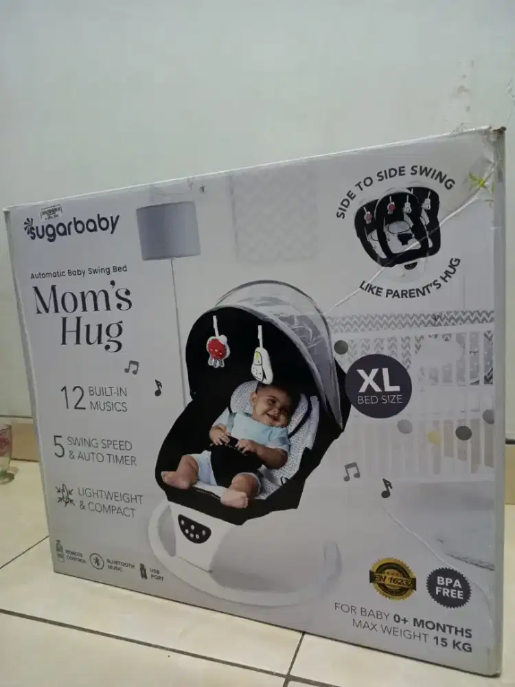 Baby bouncer mom's hug by sugarbaby