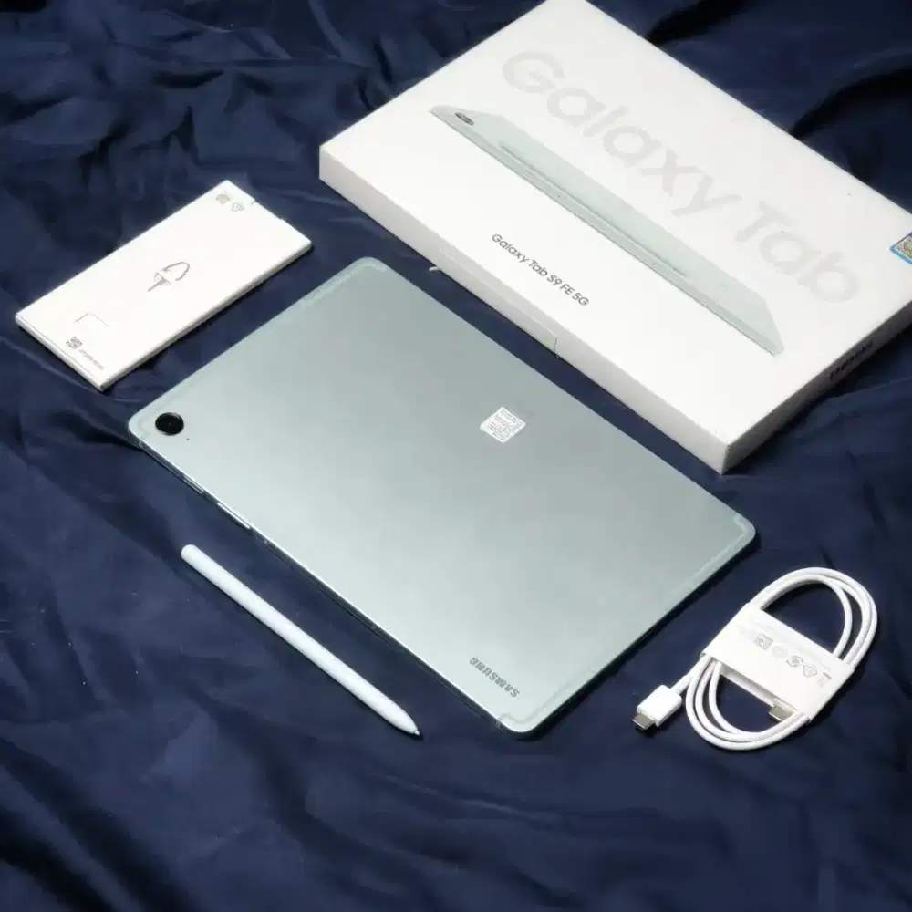 Samsung Tab S9 FE 5G 6/128GB Mulus Resmi