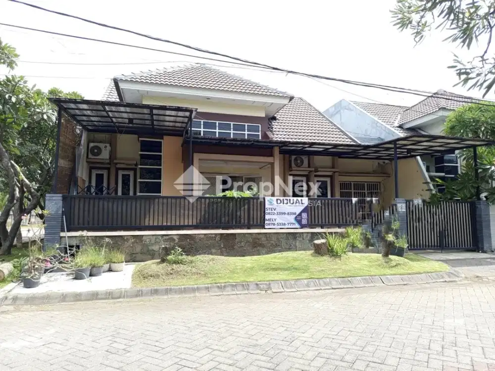 Rumah hook Emerald Pondok Tjandra dkat MERR Rungkut dan tol Juanda