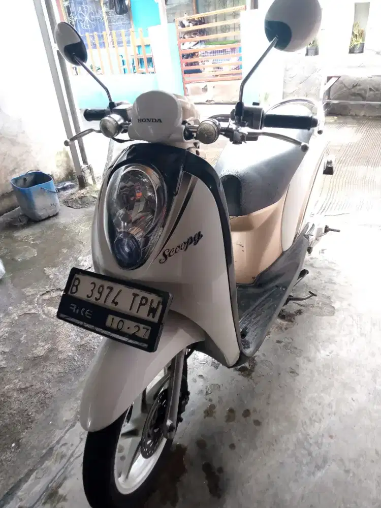 Honda Scoopy tahun 2012 akhir surat lengkap