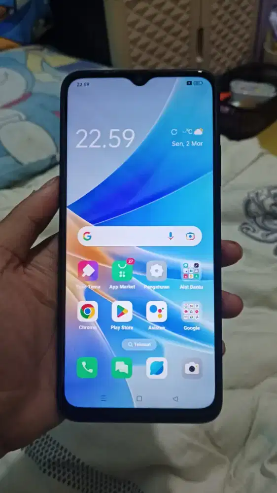 Di jual Oppo A17 fullset