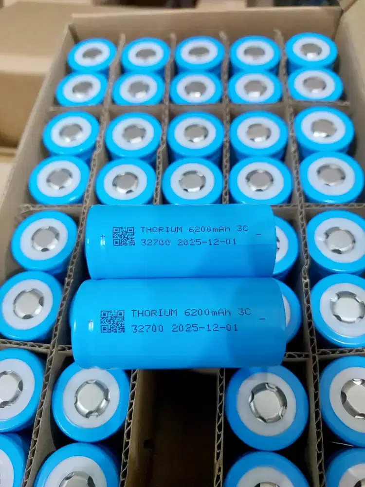 Baterai lifePo4 32700 6Ah 6.000mAh 3.2v