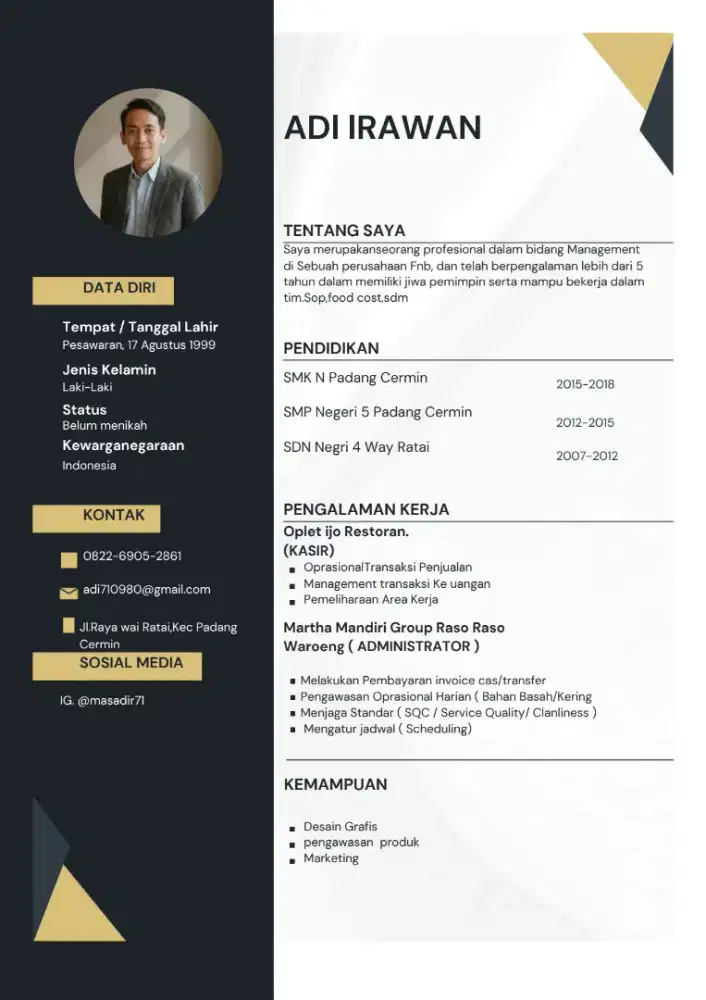 Cari kerja untuk saat ini sampe lebaran